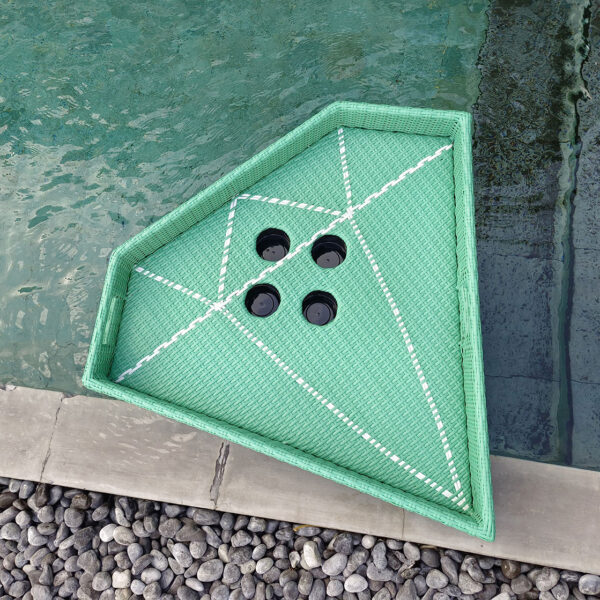 Tiffany Diamond Shaped Floating Breakfast Tray 90cm